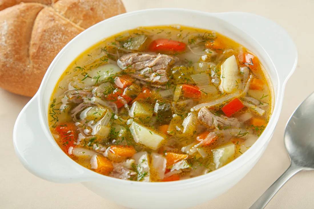 Рассольник с капустой