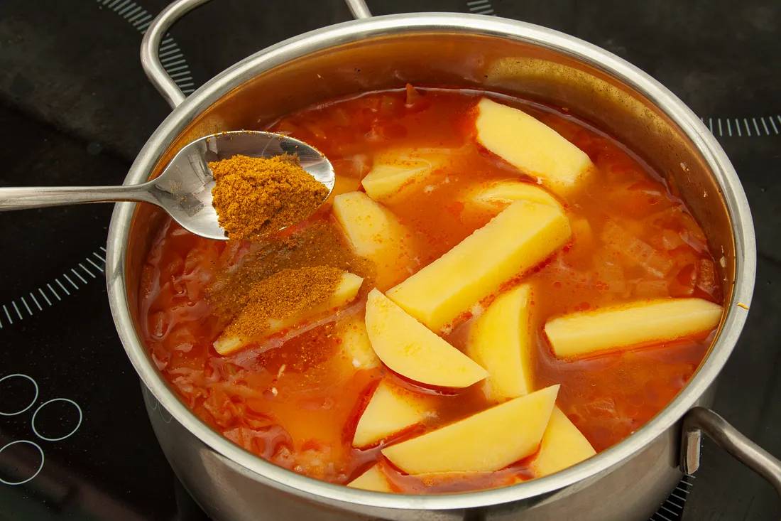 Добавить специю "Sambar masala"