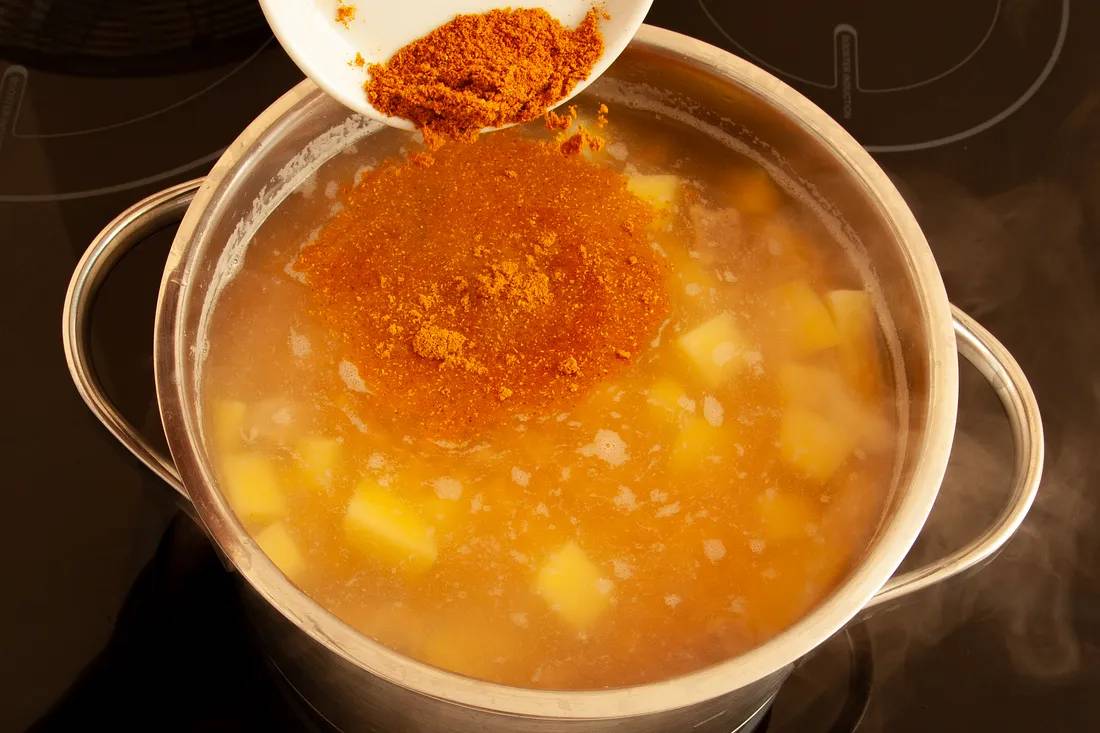 Добавить специю "Sambar masala"